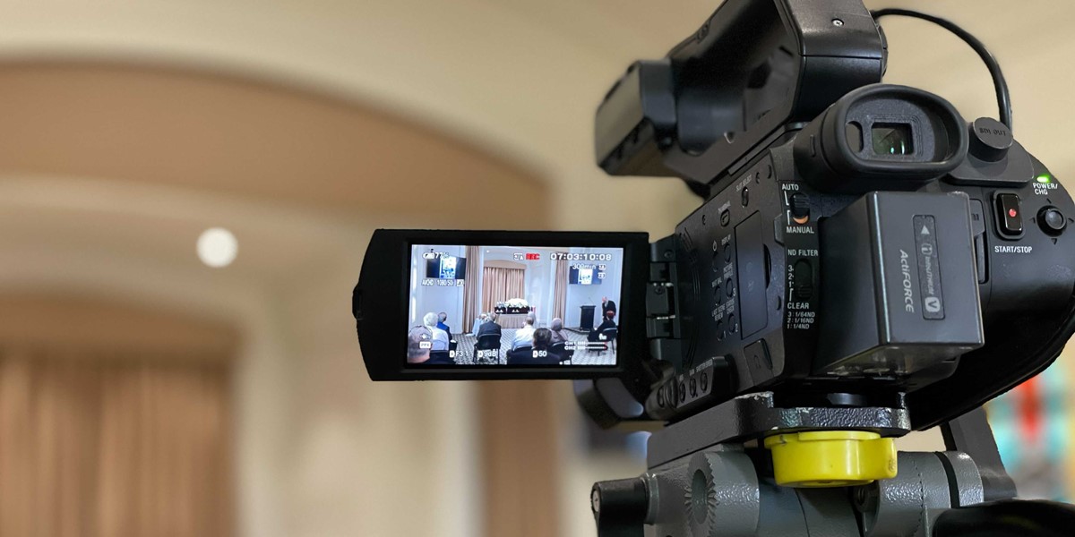 Where to find a funeral live stream videographer in Sydney
