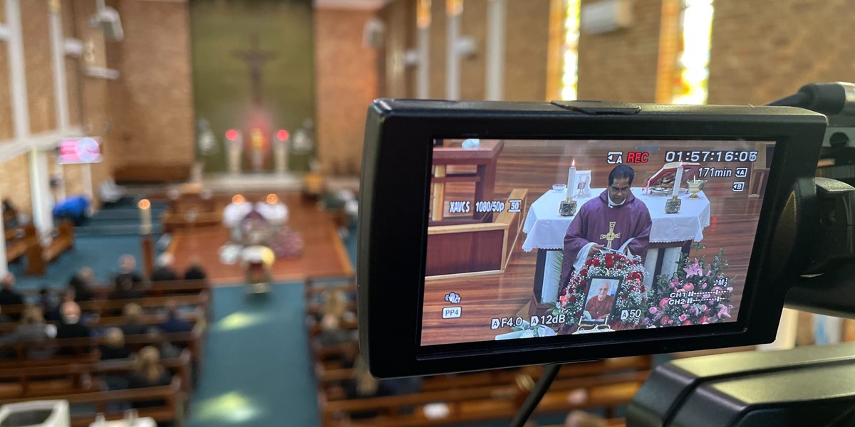 Webcast and live broadcast for Funerals in Sydney, NSW